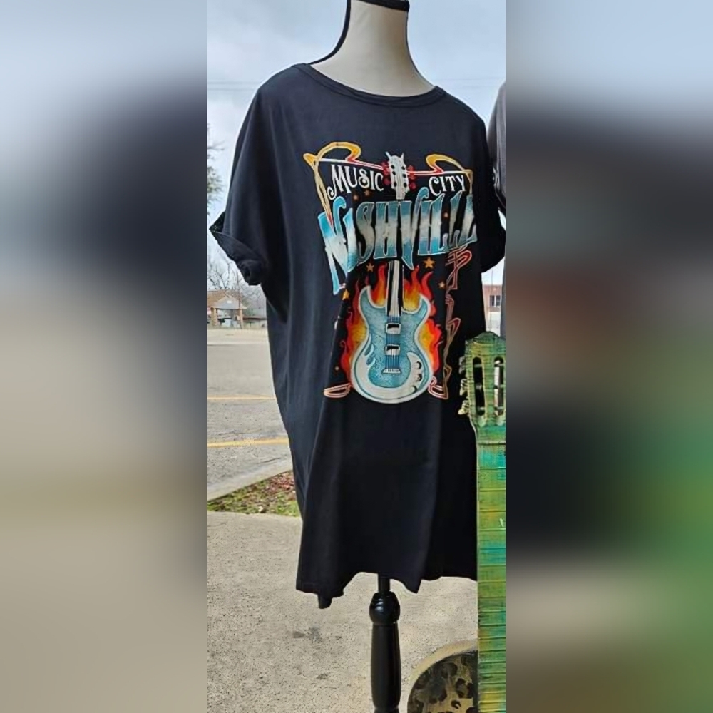 Nashville Muaix City tshirt dresa